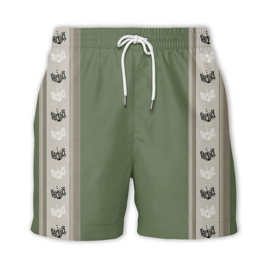 Swim Trunk Shorts (Vertical Bar)