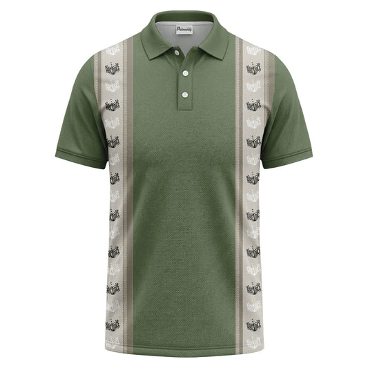 Polo Shirt (Vertical Bars)