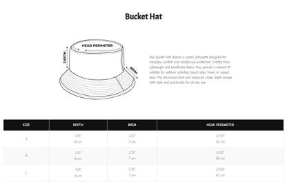 Bucket Hat (Staggered)