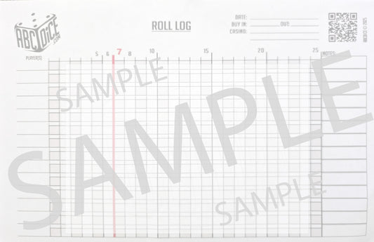 Roll Logbook (100 Page)