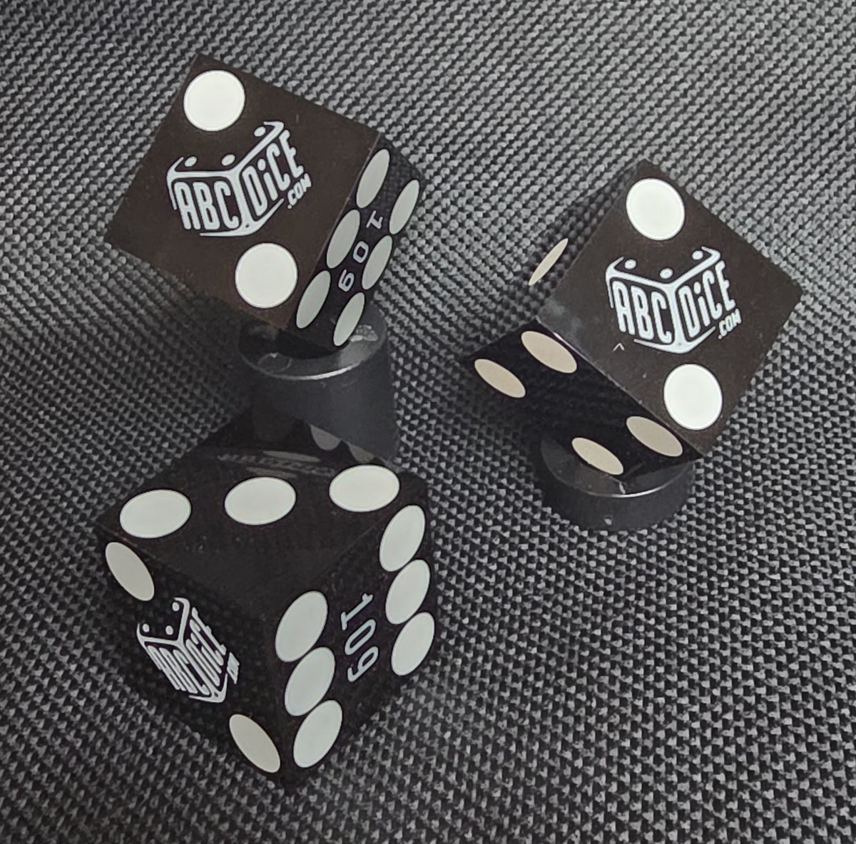 Casino-Grade Diamond Edge Dice .755
