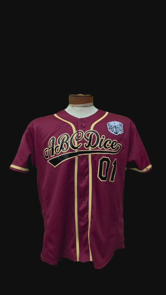 ABCDice Jersey (Maroon)