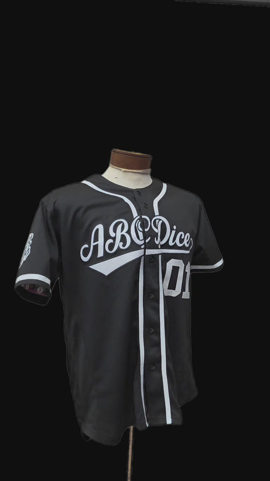 ABCDice Jersey (Black & White)
